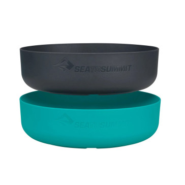 Zestaw misek DeltaLight Bowl Set 900ml & 1000ml Pacific Blue & Charcoal