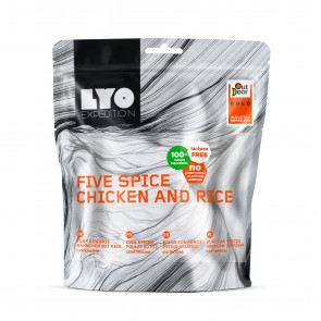 LyoFood Danie obiadowe duża porcja - Kurczak pięciu smaków z ryżem